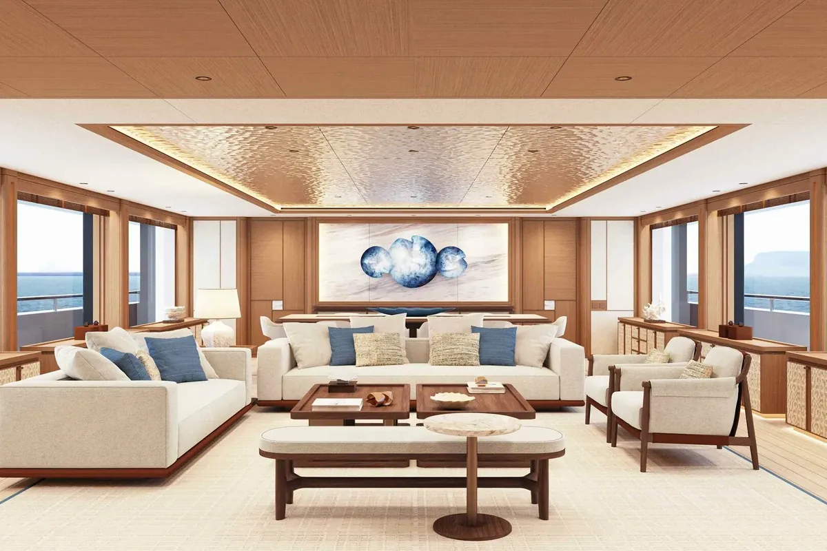 LIGHT 63 mega yacht interior Adara yachts