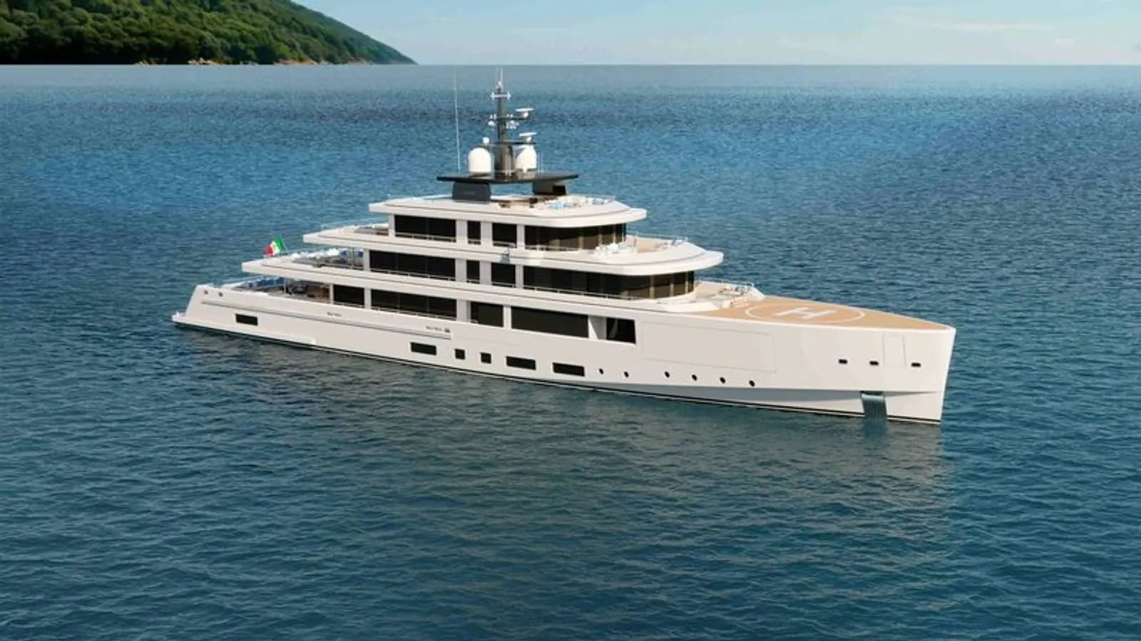 NEW LIGHT 63M: When Functionality Becomes Timeless Luxury. Mega yacht by Antonini navi