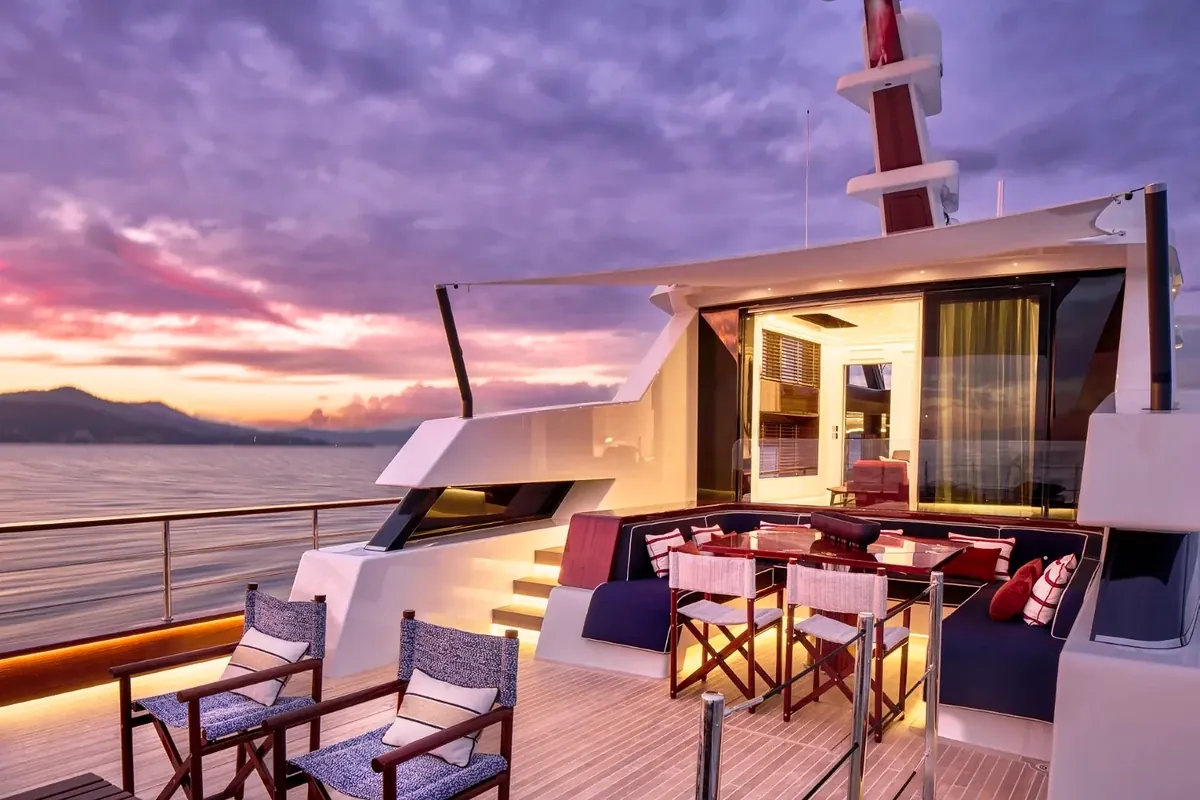 Picchiotti Gentlemen 24m exterior ADARA Yachts management