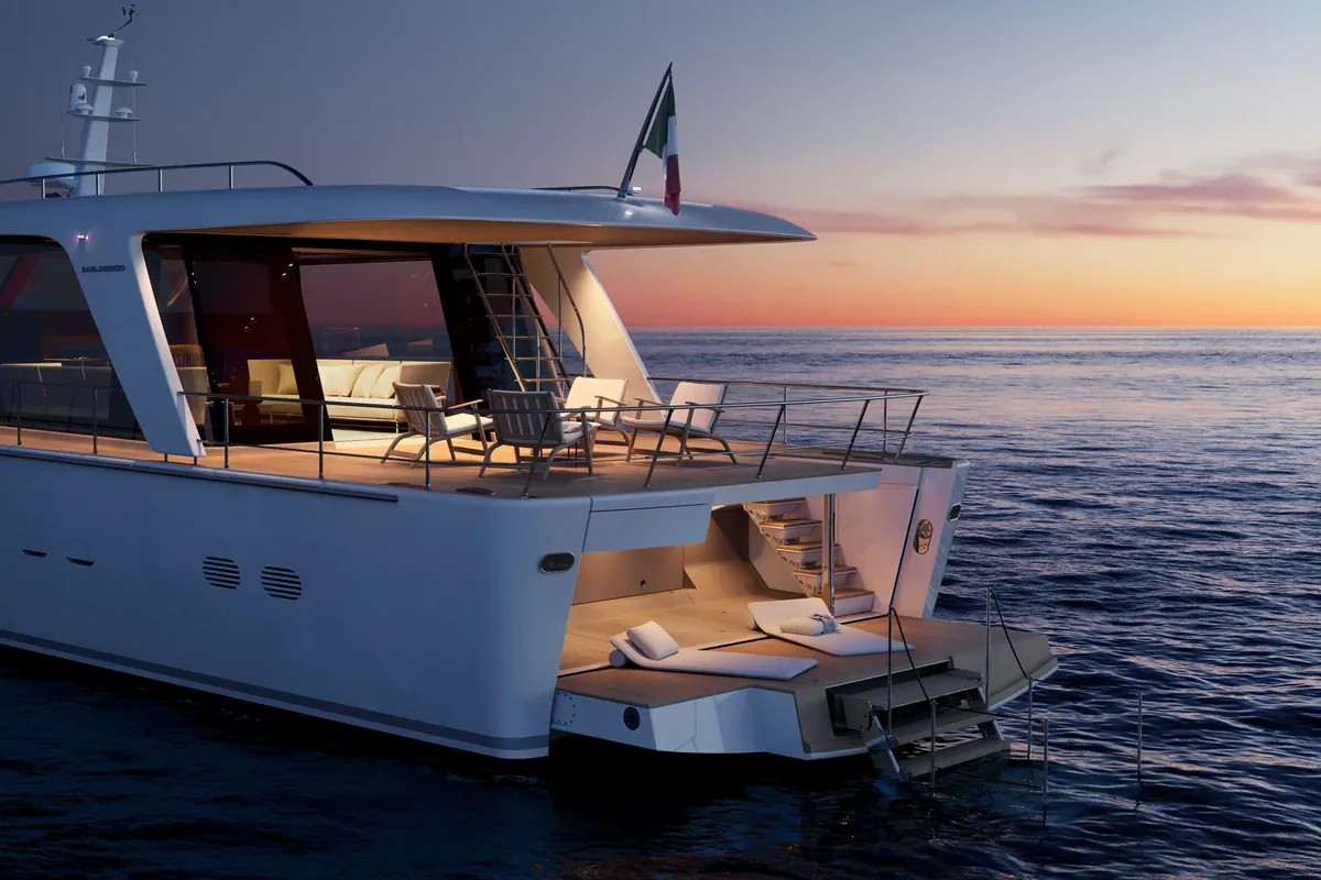 SHE - new San Lorenzo Yacht beach club charter sales