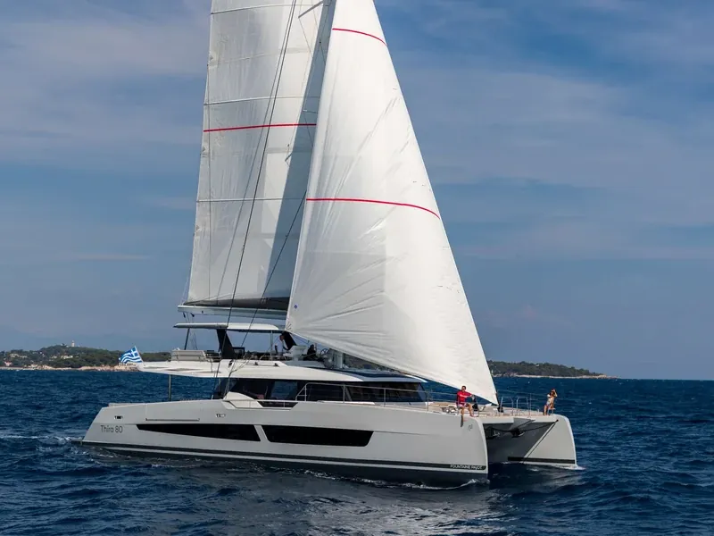 Serenissima III — Thira 80, Fountaine Pajot